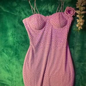 Medium sized lavender Haunte Monde dress